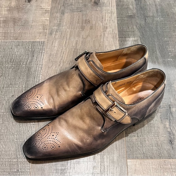 Magnanni Men’s Size 9.5 Leather Shoes - Picture 3 of 10
